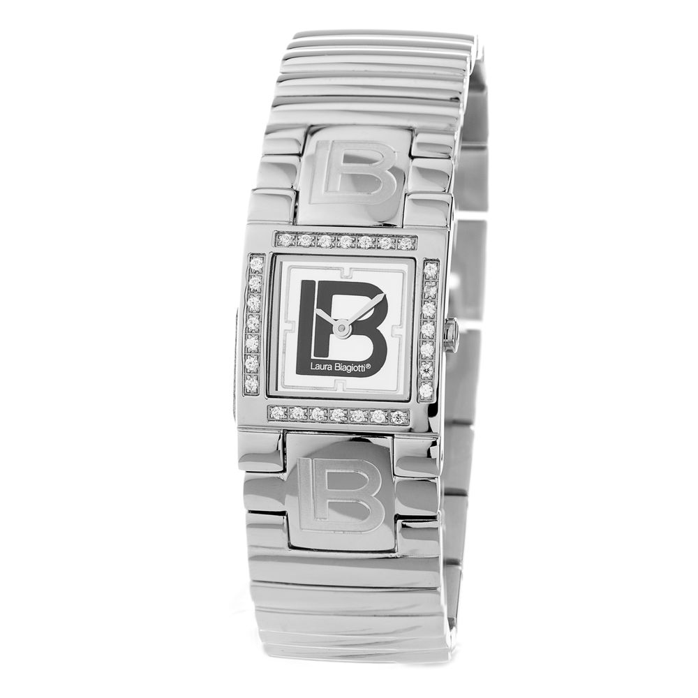 Laura Biagiotti Silver Stainless Steel Bracelet Watch