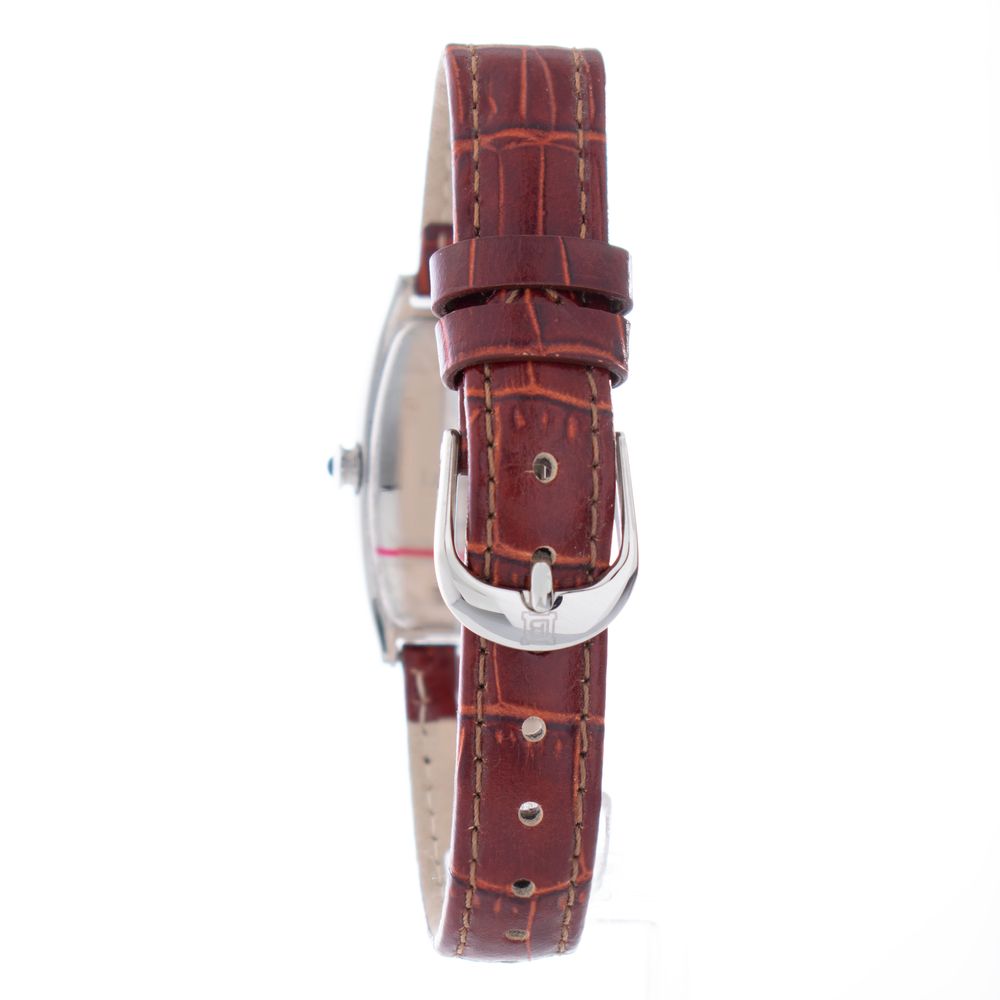 Laura Biagiotti Brown Leather Dress Watch