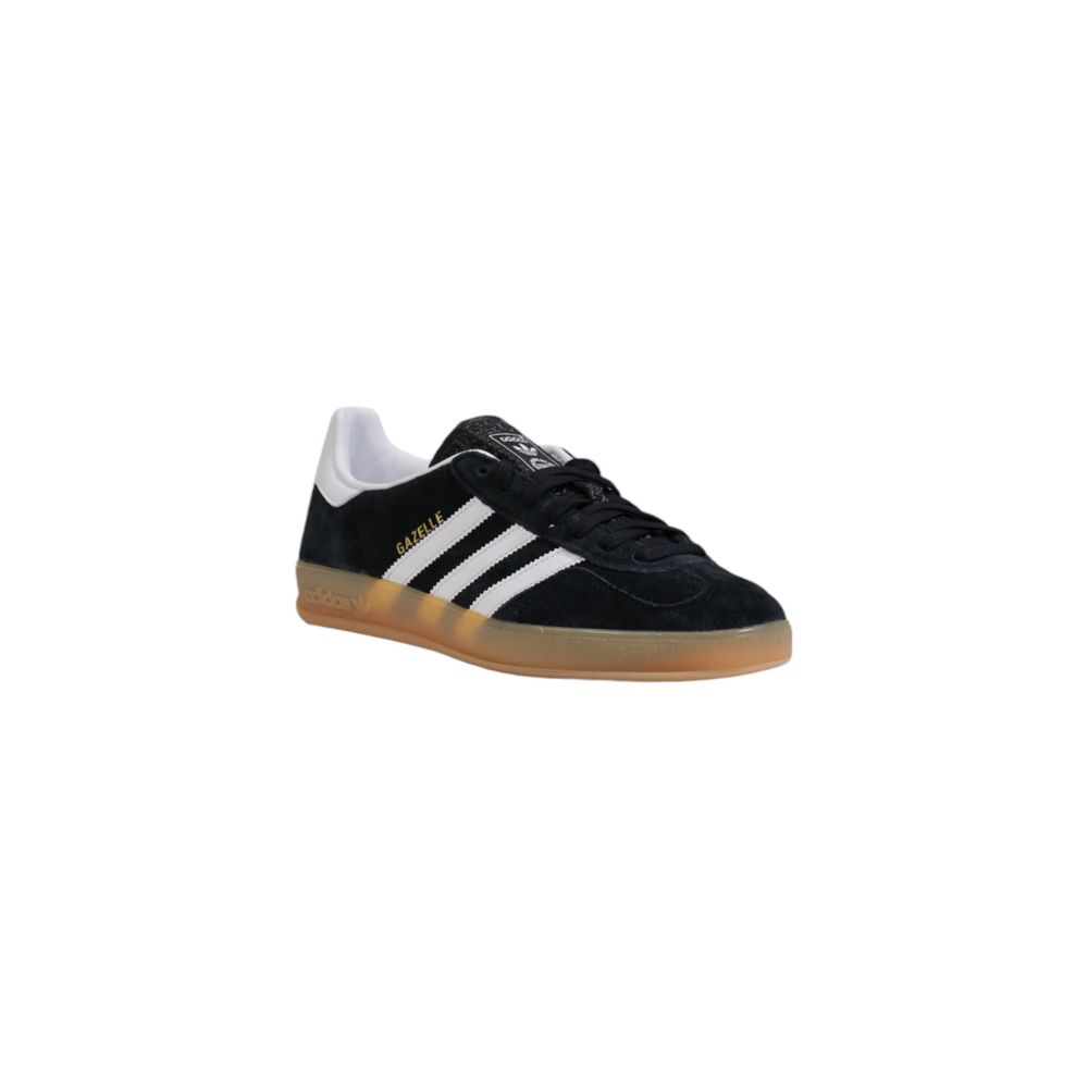 Adidas Originals Black Suede Leather Low Top Sneakers
