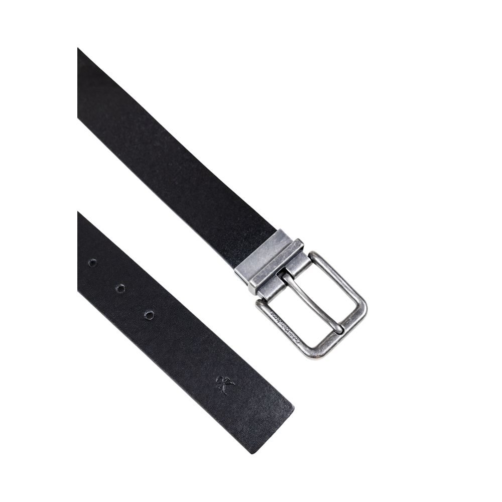 Calvin Klein Gürtel aus schwarzem Leder