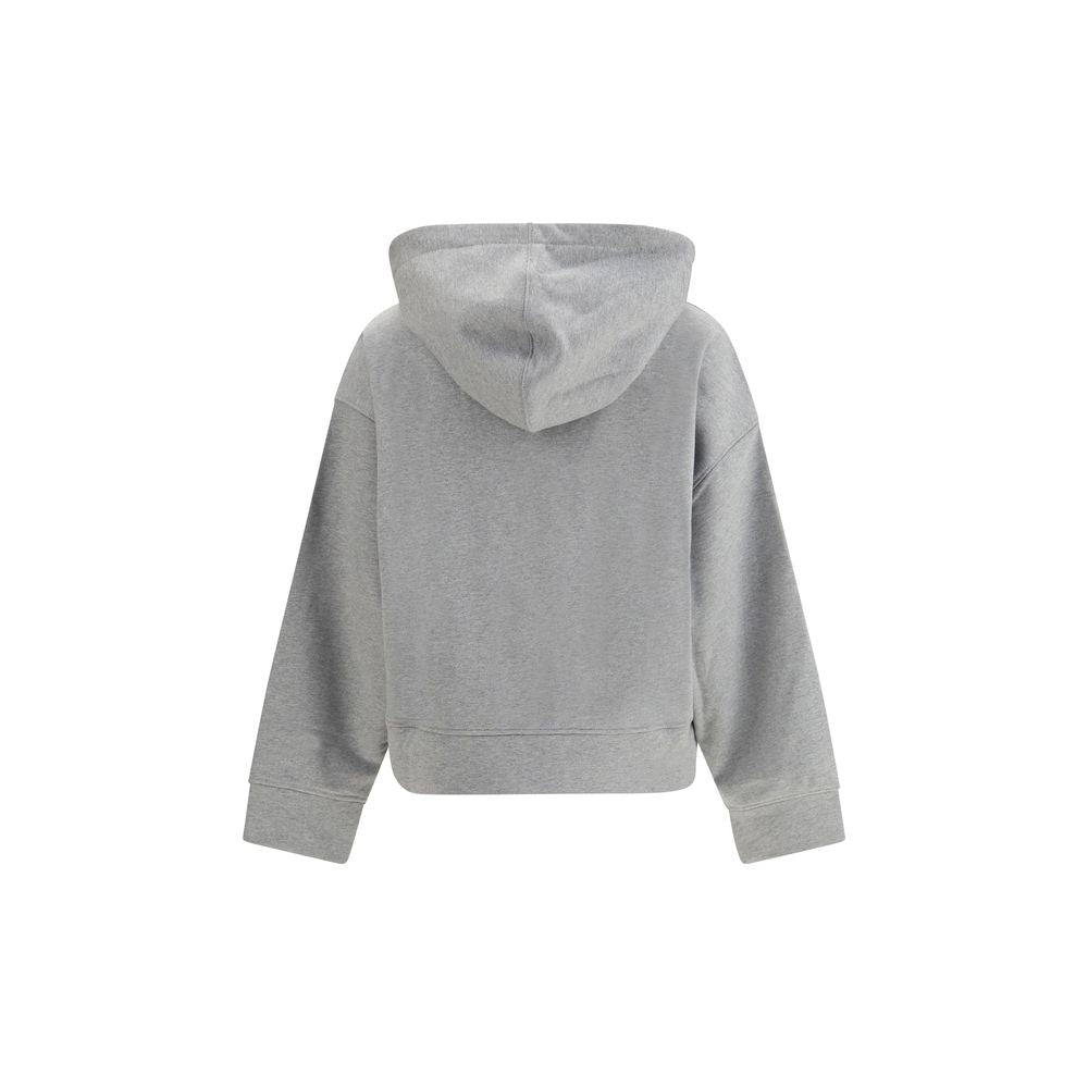 Ganni Gray Cotton Sweatshirt