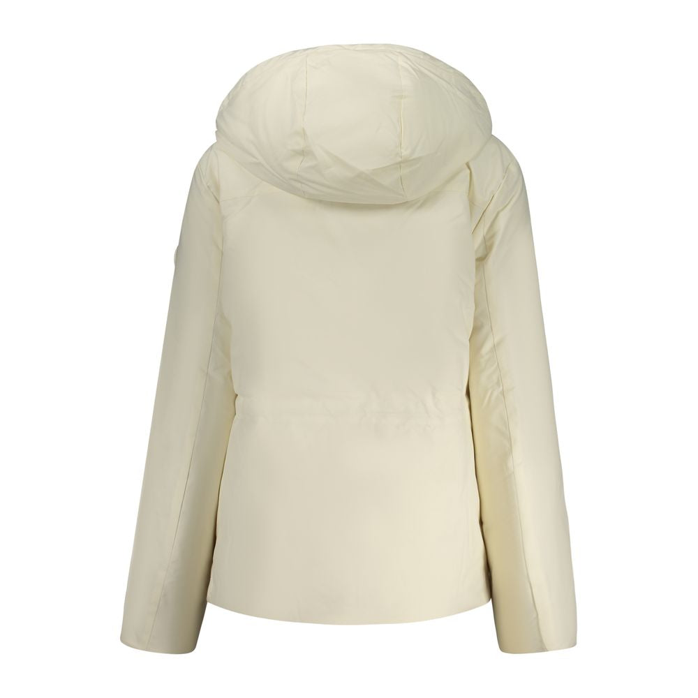 North Sails White Polyester Women Parka Jacket