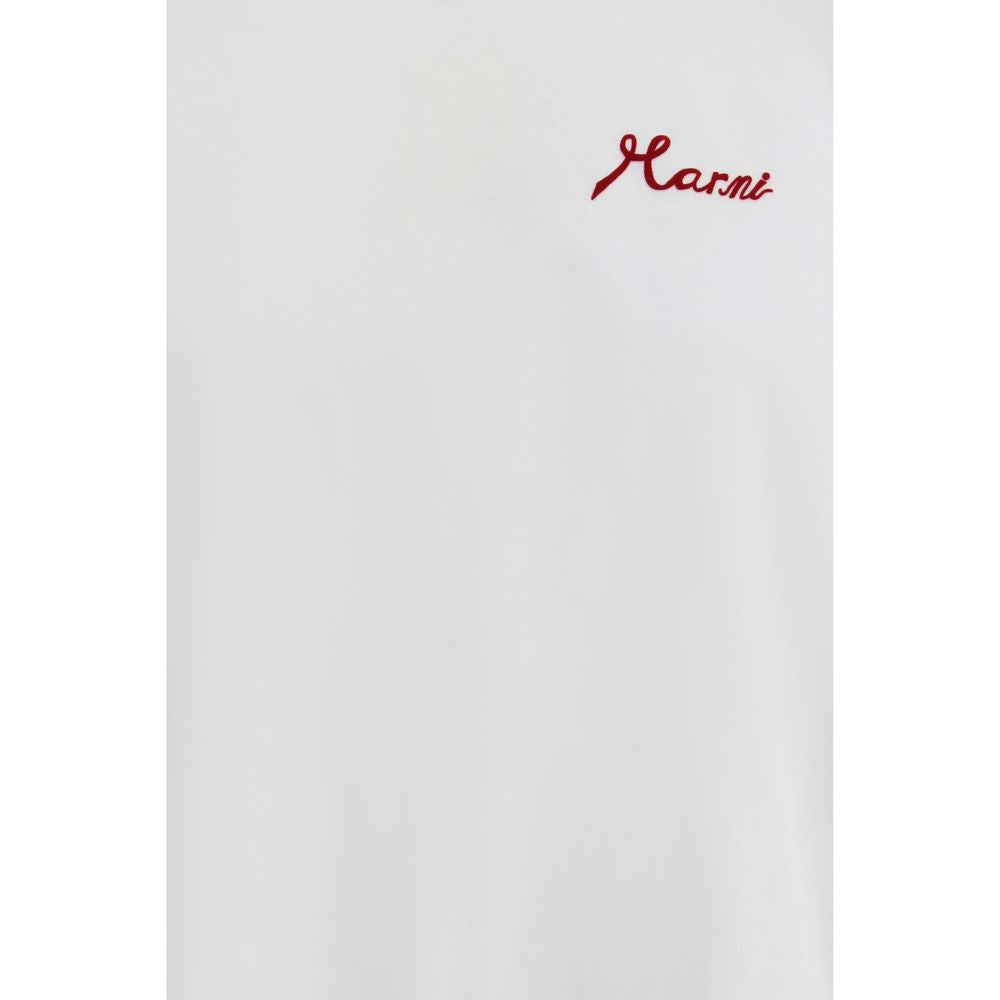 Marni White Cotton T-Shirt