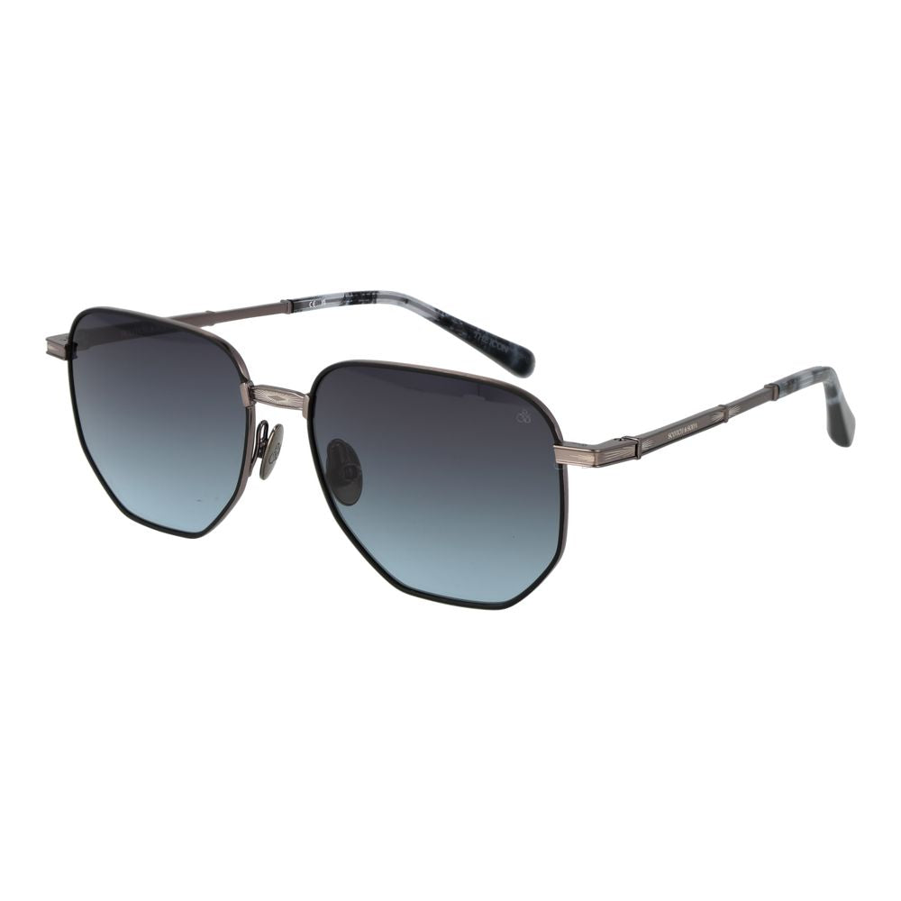 Lunettes de soleil en métal noir Scotch & Soda