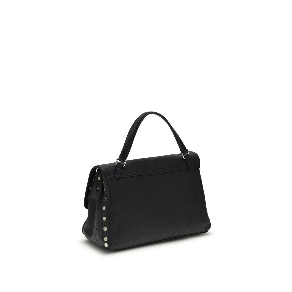 Zanellato Blue Calf Leather Bos Taurus Shoulder Bag