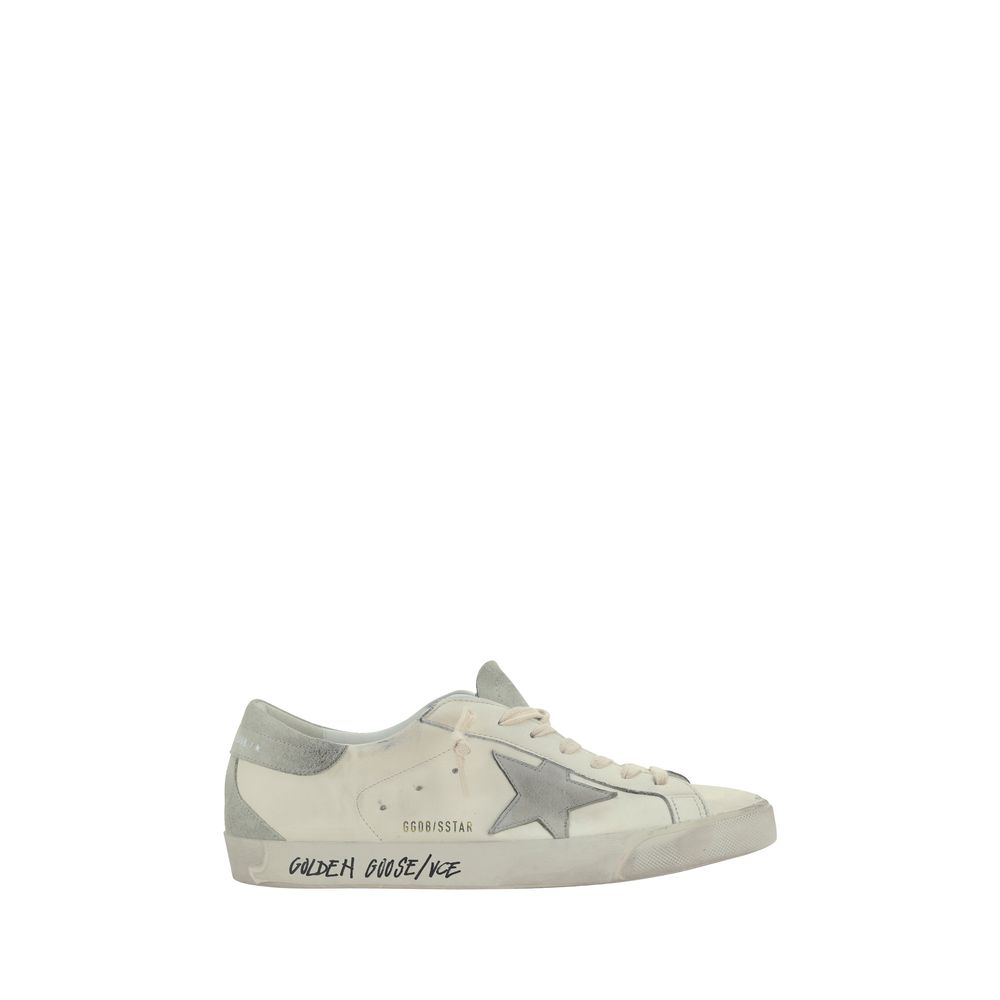 Golden Goose White Rubber Low Top Sneakers