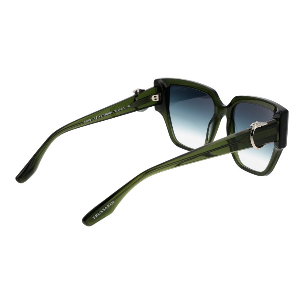 Trussardi Olive Acetate Sunglasses