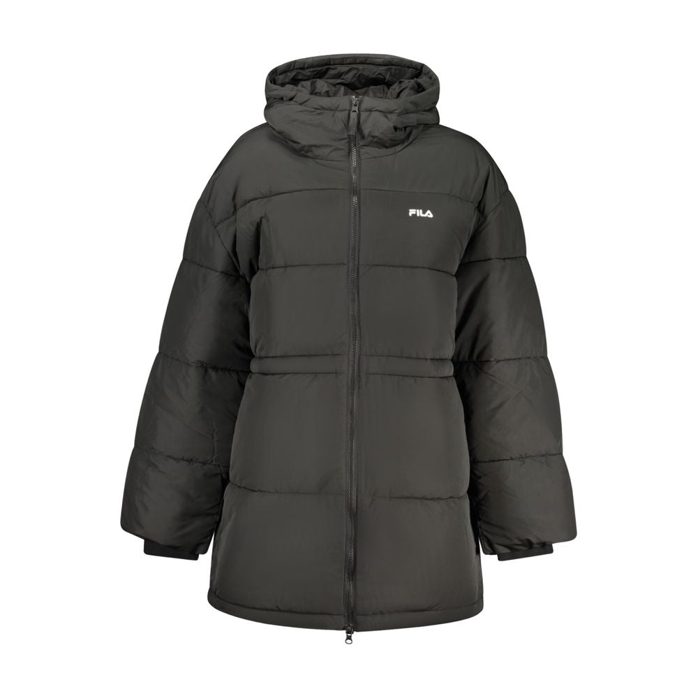 Fila Black Polyester Women's Jacket