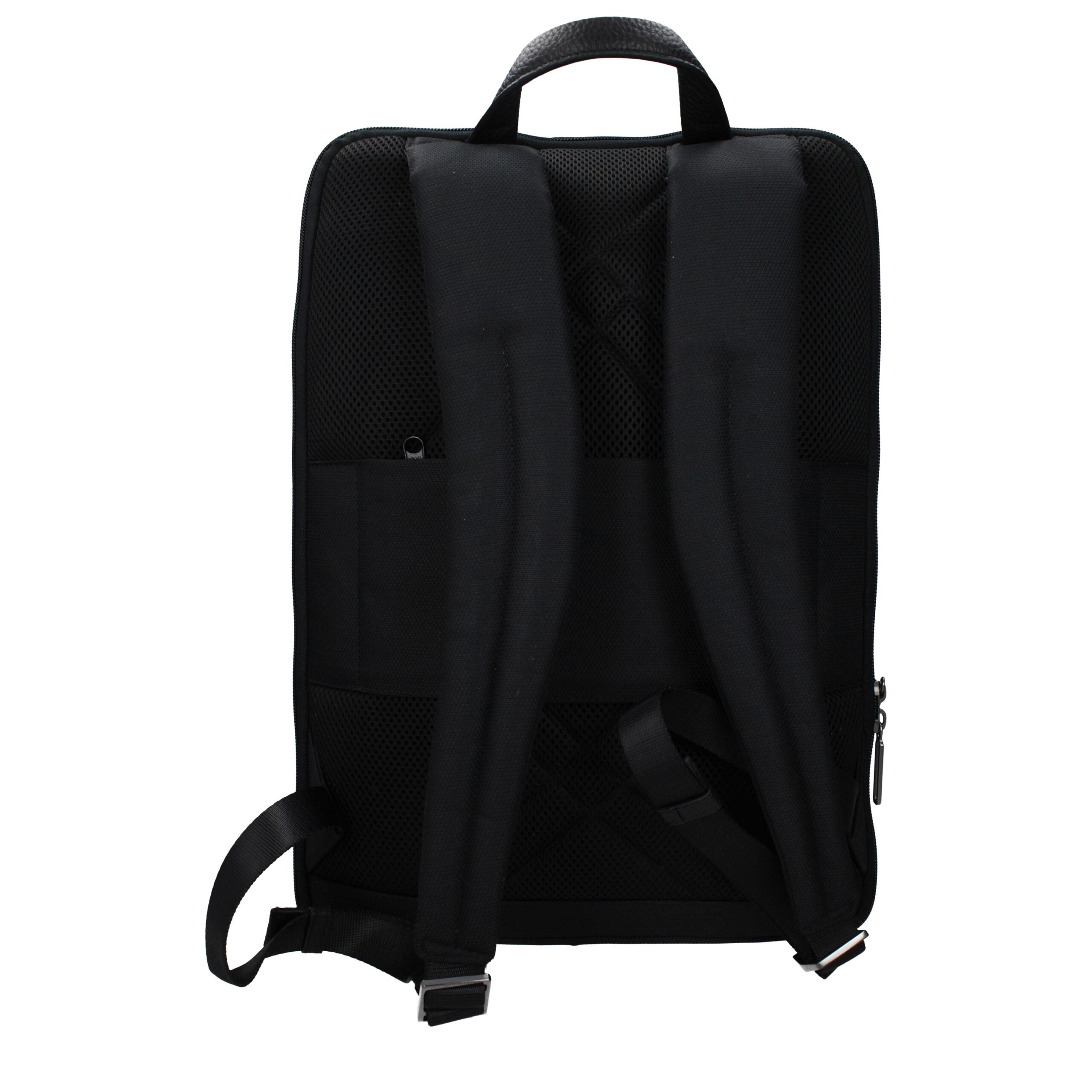 Piquadro Black Fabric Backpack