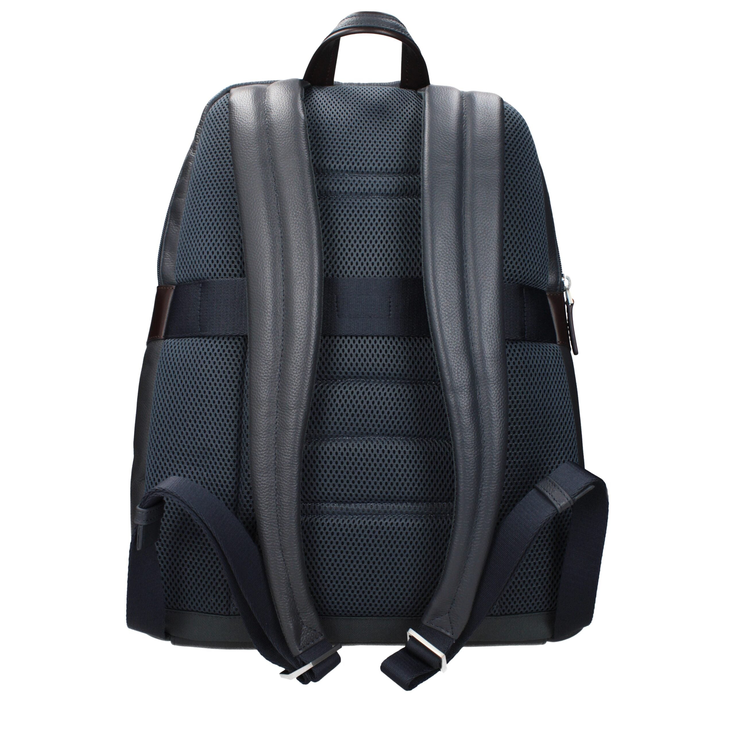 Piquadro Gray Leather Backpack