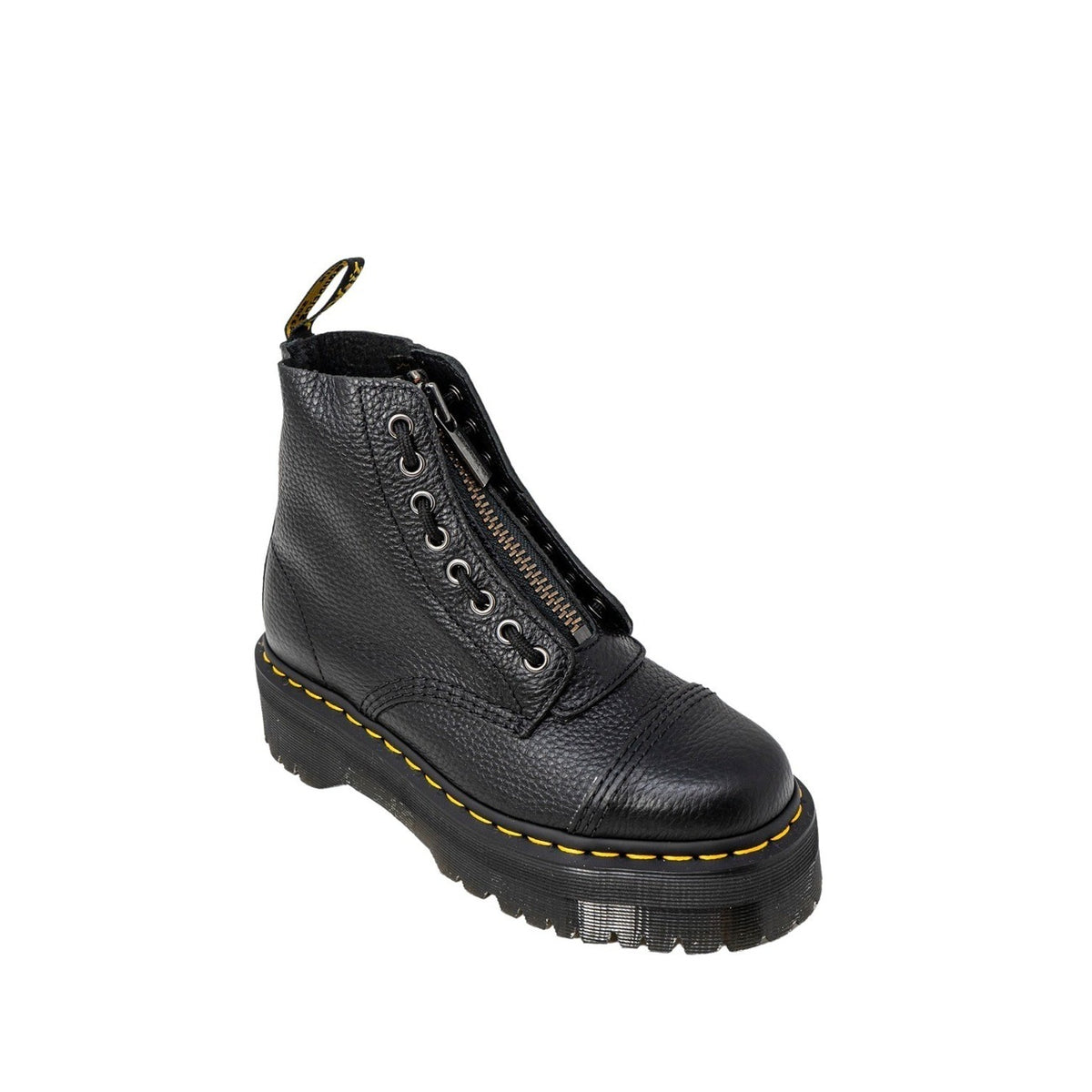 Dr. Martens Black Leather Lace-Up Boots – 22564001