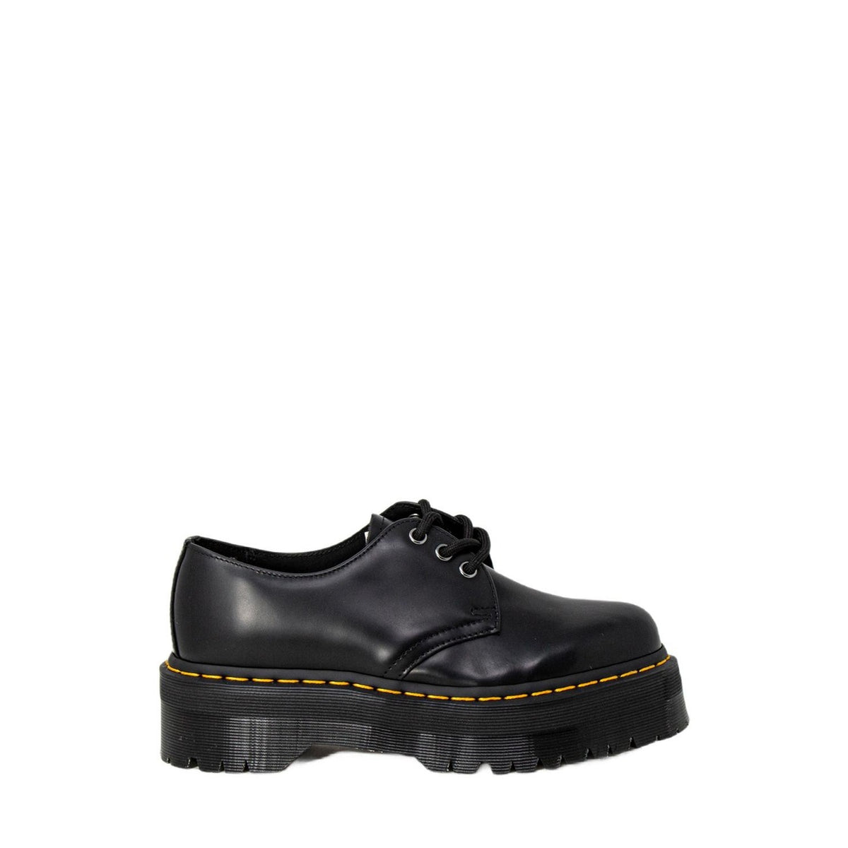 Dr. Martens Black Leather Platform Shoes – 25567001