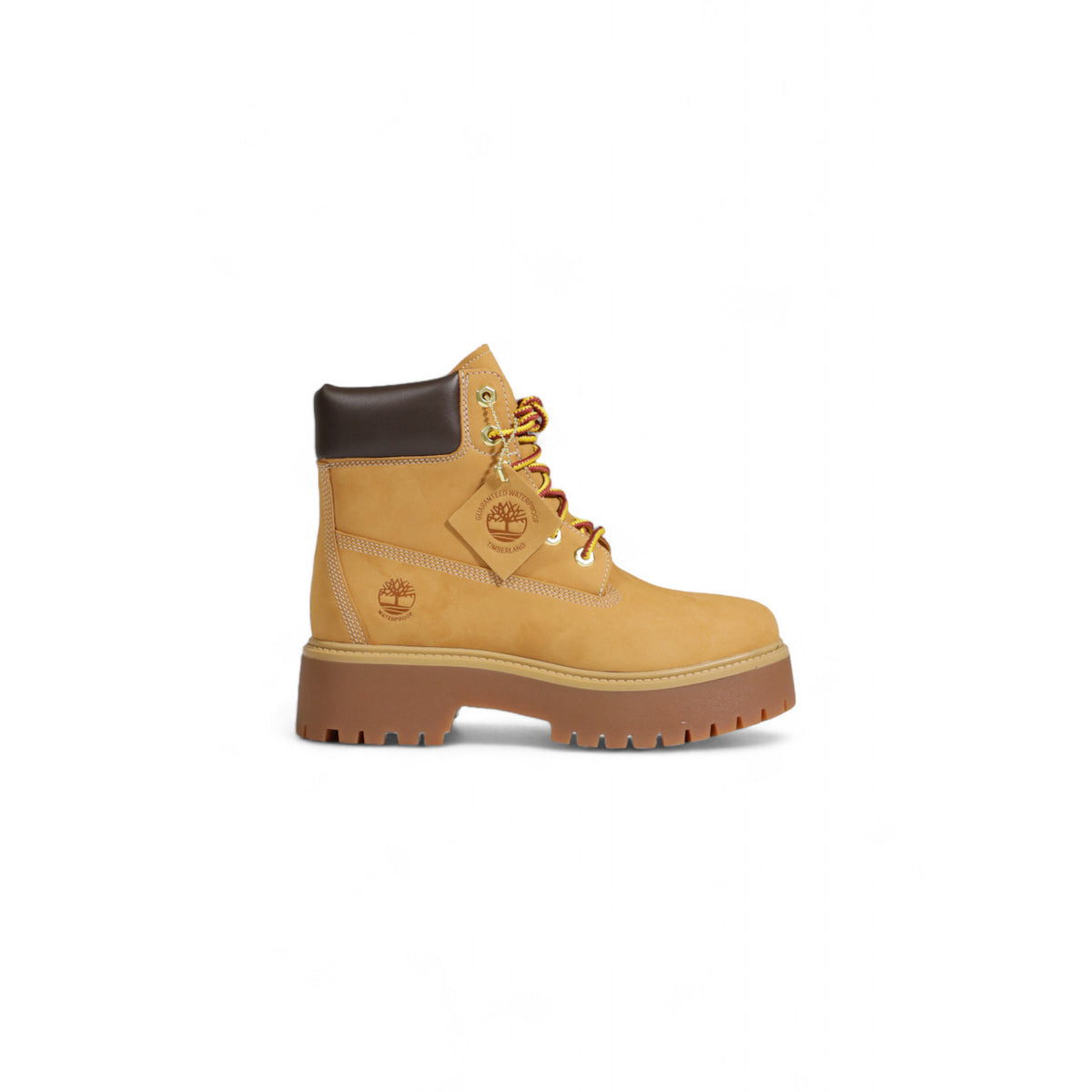 Timberland Beige Leather & Fabric Ankle Boots – TB1A5RJD231